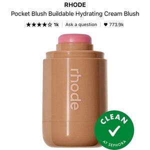 RHODE Hydrating Cream Blush in Pink